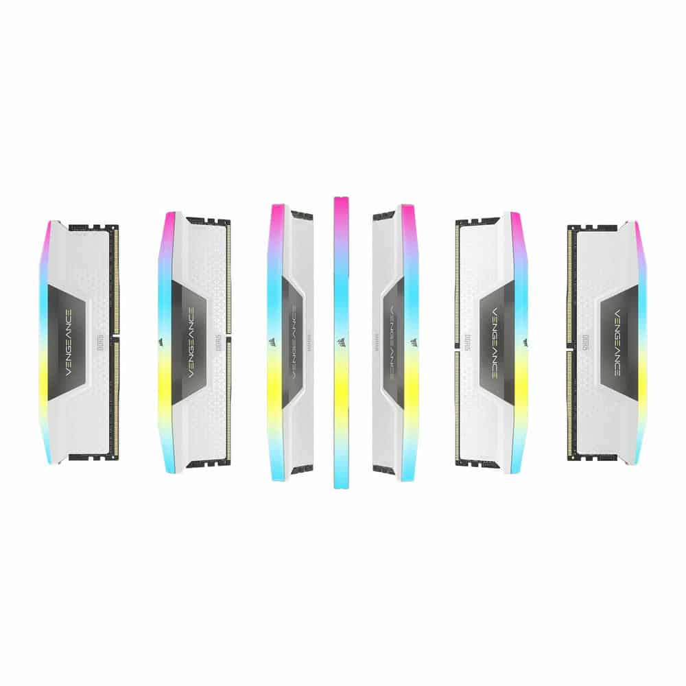 (image for) Corsair Vengeance RGB White 64GB 6000MHz DDR5 Memory Kit